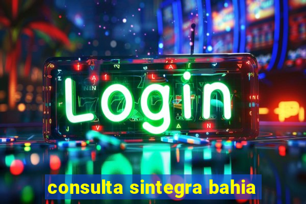 consulta sintegra bahia